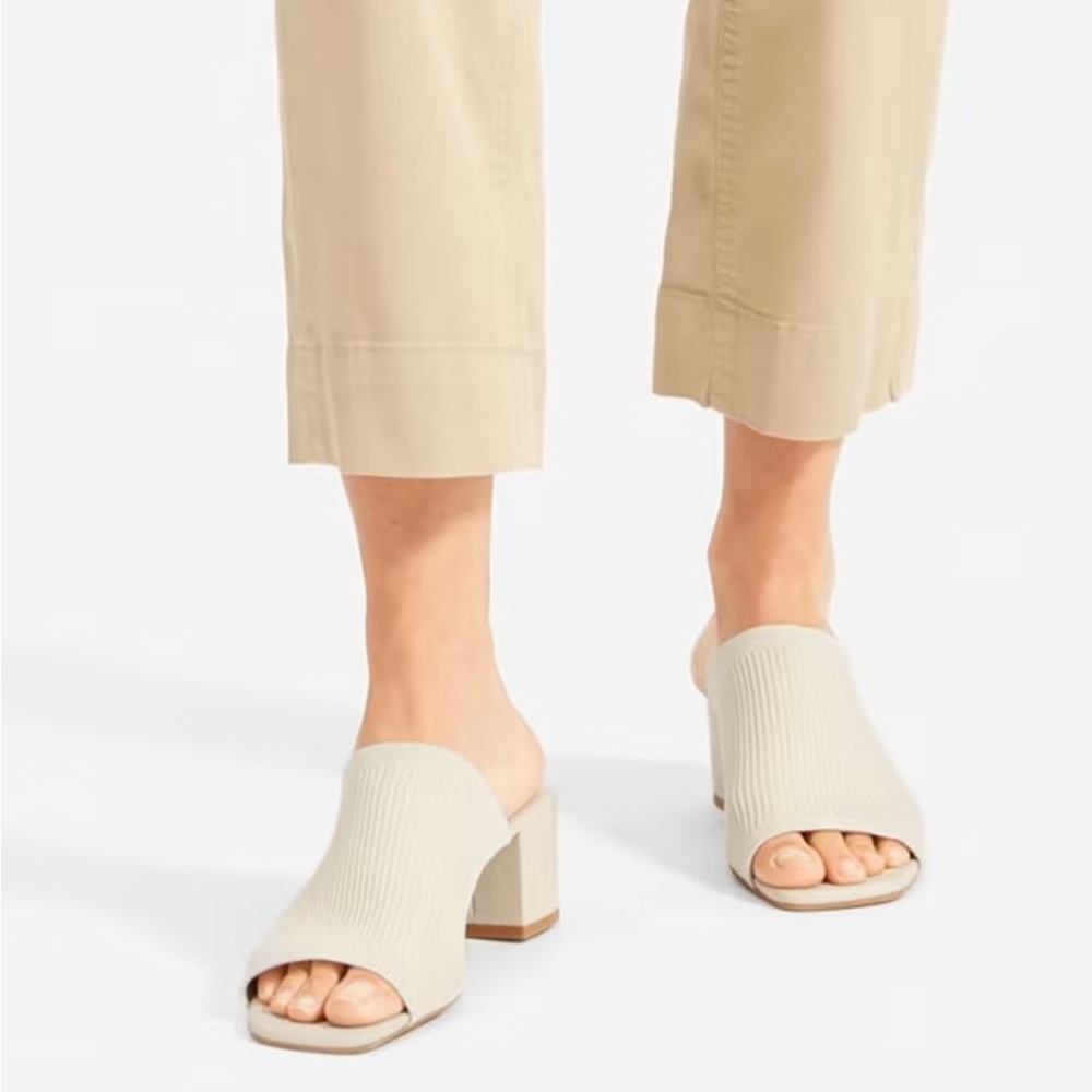 Everlane The Glove Mule In ReKnit - Bone